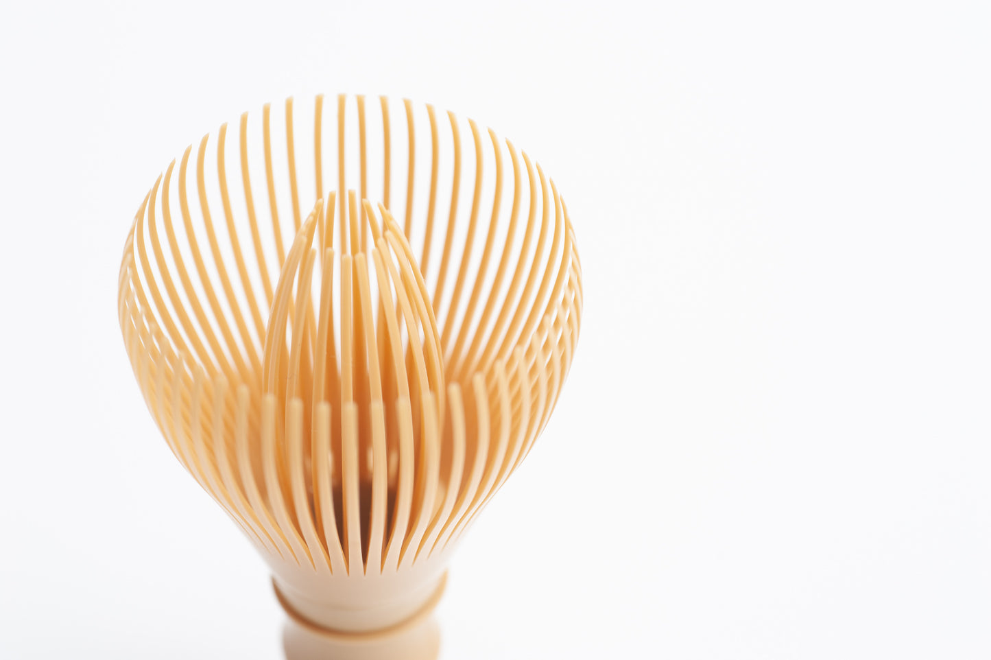 Matcha Tea Whisk Made of Dishwasher Safe Polypropylene Plastic"Fugetsu Chasen" Made in Japan