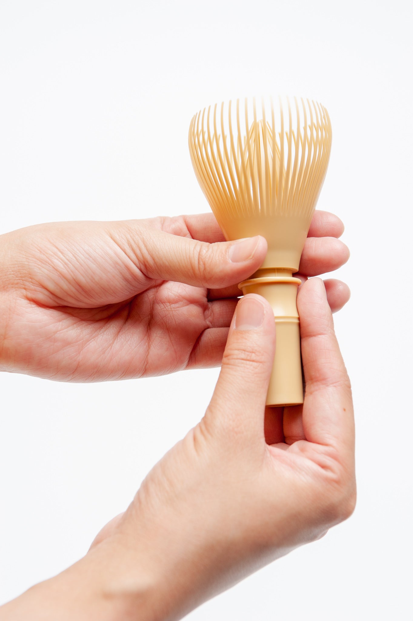 Matcha Tea Whisk Made of Dishwasher Safe Polypropylene Plastic"Fugetsu Chasen" Made in Japan