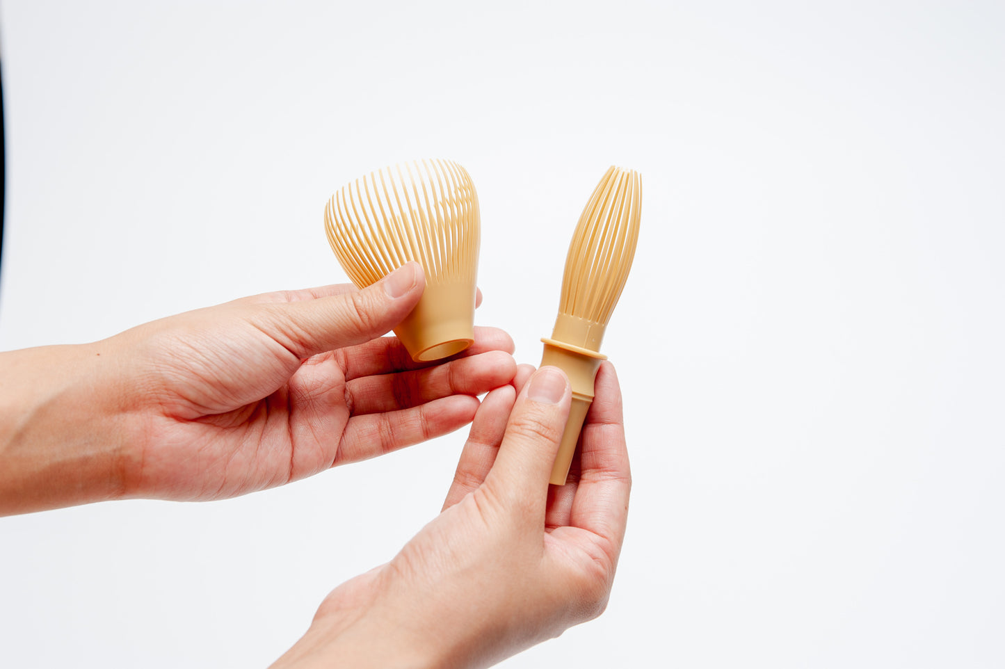 Matcha Tea Whisk Made of Dishwasher Safe Polypropylene Plastic"Fugetsu Chasen" Made in Japan