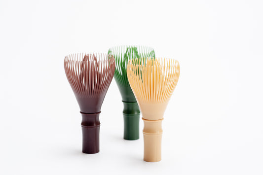 Matcha Tea Whisk Made of Dishwasher Safe Polypropylene Plastic"Fugetsu Chasen" Made in Japan