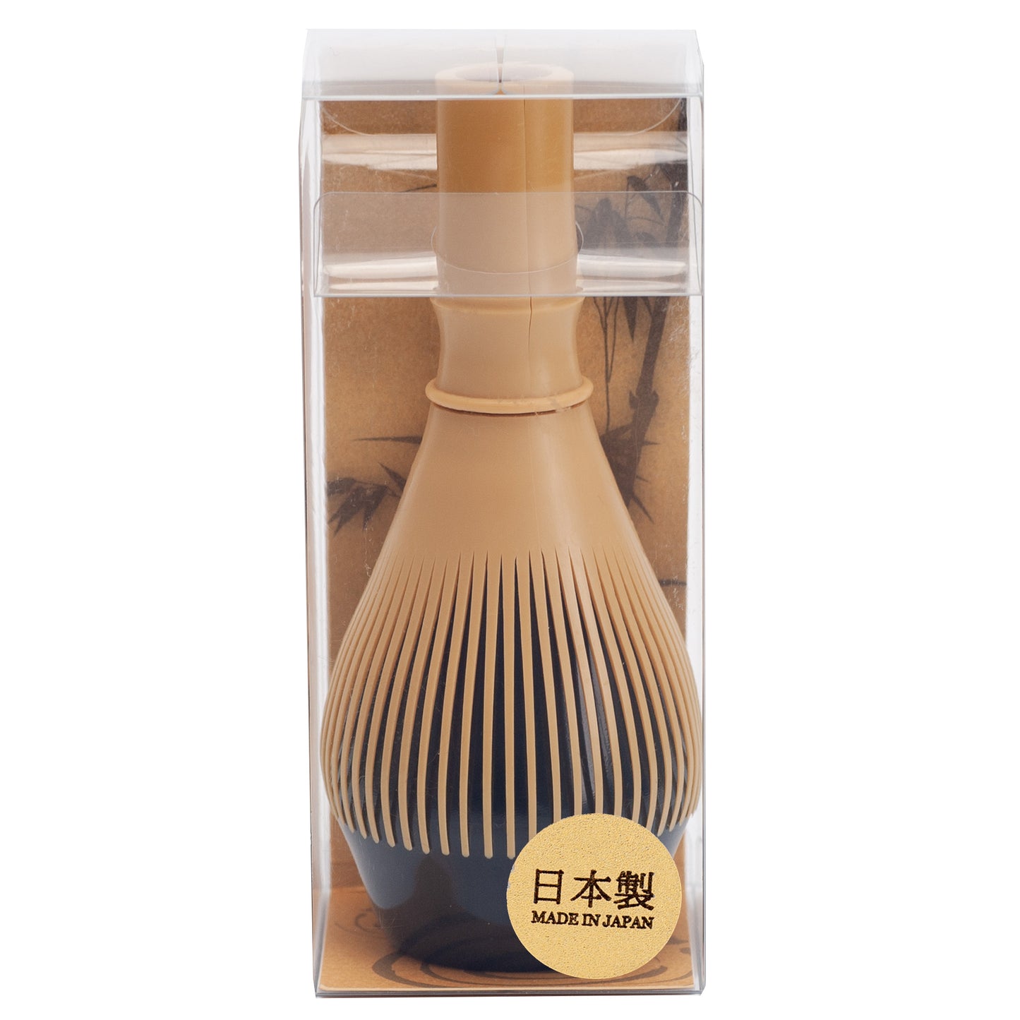 Matcha Tea Whisk Made of Dishwasher Safe Polypropylene Plastic"Fugetsu Chasen" Made in Japan